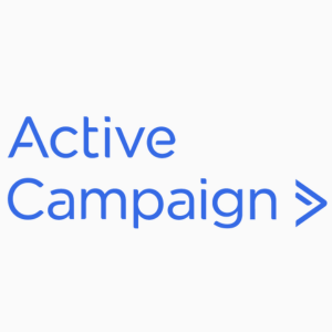 Active Campaign logo, an email marketing platform, and important Shopify store optimization.