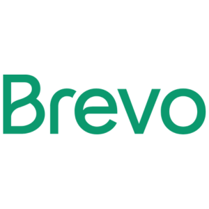 Brevo logo, the new identity of Sendinblue, providing automated email marketing campaigns, key to e-commerce strategy.