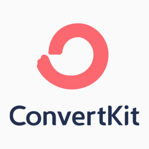ConvertKit logo, a tool for creators to send emails, build audience relationships and increase online sales.