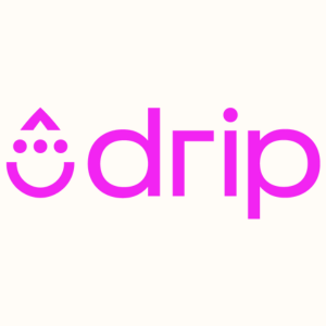 Drip logo, an e-commerce CRM platform, pivotal for email marketing and automation in online sales environments.
